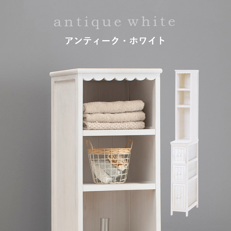 チェスト 収納家具 ランドリー 長年愛用 アンティーク加工 可愛らしい シャビ おしゃれ 北欧 シンプル モダン