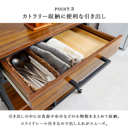 ワゴン キッチン収納 収納 作業スペース 補助テーブル キッチンワゴン 作業 スペース 補助 テーブル 快適 天板