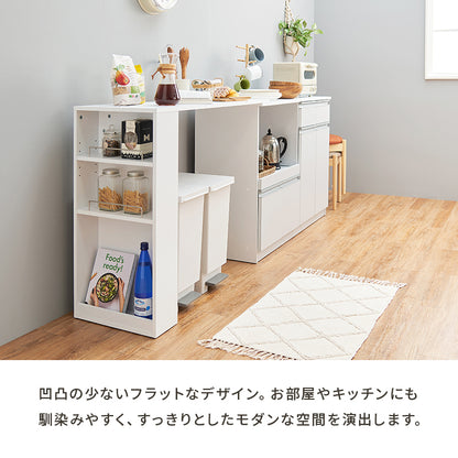 伸縮キッチンカウンター キッチン収納 食器棚 レンジ台 ラック 広い カウンターキャビネット 調整 調理器具