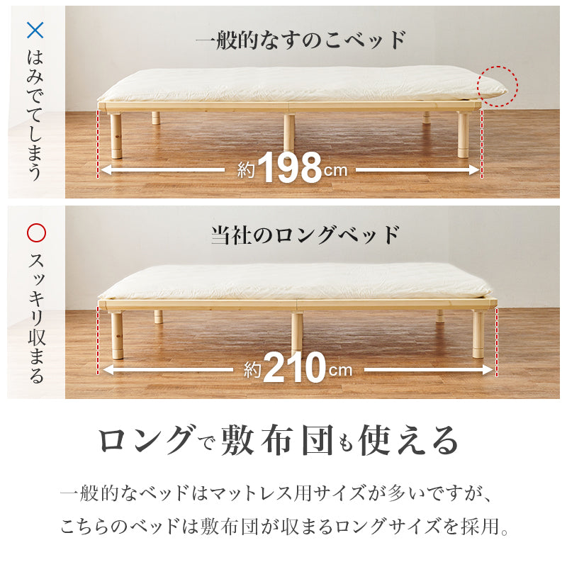 畳シングルベッド 天然い草 畳マット すのこベッド 使用 ロングサイズ 敷布 セミダブル クイーン 天然木