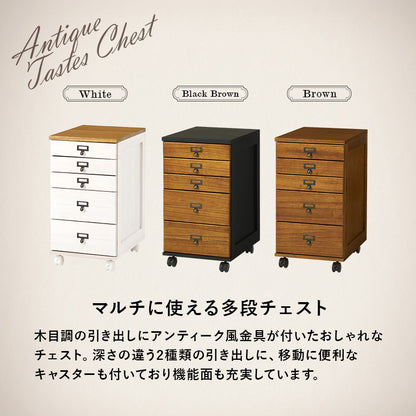 収納家具 ランドリー 多段チェスト キャスター 移動 引出し クリア ファイル 書類 おしゃれ 北欧 シンプル