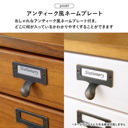 収納家具 ランドリー 多段チェスト キャスター 移動 引出し クリア ファイル 書類 おしゃれ 北欧 シンプル