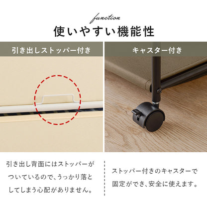 ハンガーラック 収納家具 収納 引出し キャスター 移動 おしゃれ 北欧 シンプル モダン オープン コンパクト