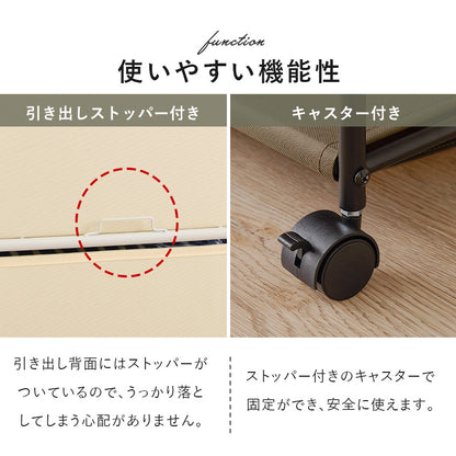 ハンガーラック 収納家具 収納 シャツ コート ハンガー ラック 引出し キャスター 移動 おしゃれ 北欧