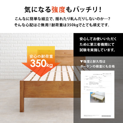 組立簡単 シングルベッド ベッド ネジなし ネジ 工具 組立 ロングサイズ 敷布 ロング 模様替え 模様 替え