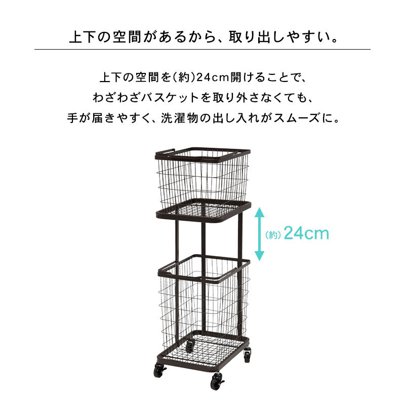 ランドリーラック 収納家具 チェスト 色柄物 ランドリーワゴン 洗濯 バスケット 便利 おしゃれ 北欧 シンプル