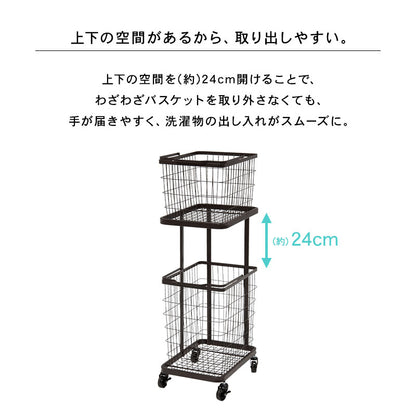 ランドリーラック 収納家具 チェスト 色柄物 ランドリーワゴン 洗濯 バスケット 便利 おしゃれ 北欧 シンプル