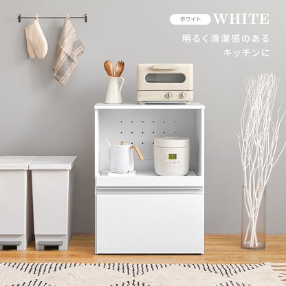 キッチンカウンター 収納庫タイプ キッチン収納 食器棚 レンジ台 ラック 狭い カウンターキャビネット 作業