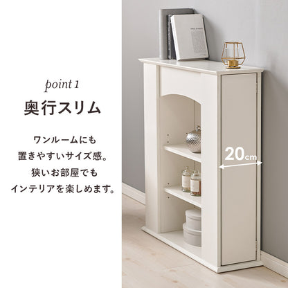マントルピース 収納家具 キャビネット センスアップ 柱部分 生活感 整理 北欧 おしゃれ シンプル モダン