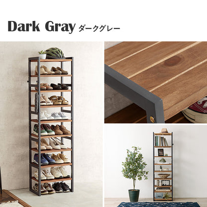 シューズラック 収納家具 玄関 押入れ収納 オープン サンダル ブーツ 組み換え シューズ ラック