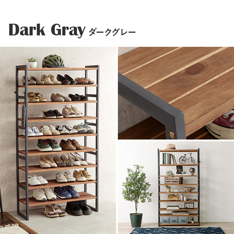 シューズラック 収納家具 玄関 押入れ収納 オープン サンダル ブーツ 組み換え シューズ ラック