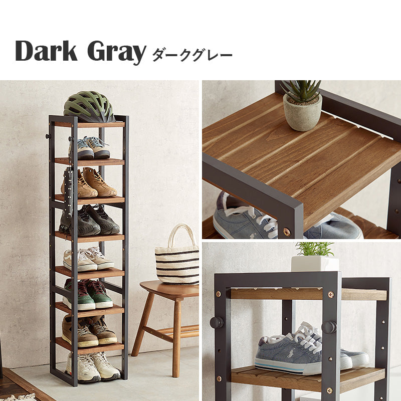 シューズラック 収納家具 玄関 押入れ収納 オープン サンダル ブーツ 組み換え シューズ ラック