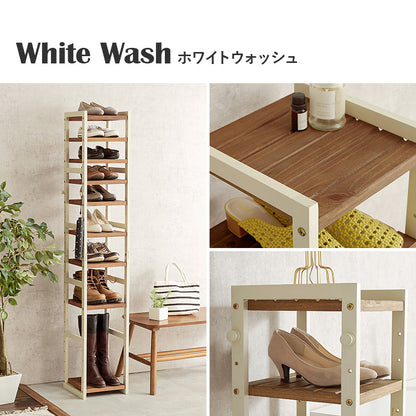 シューズラック 収納家具 玄関 押入れ収納 オープン サンダル ブーツ 組み換え シューズ ラック