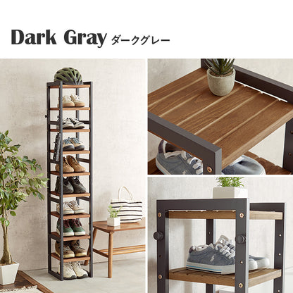 シューズラック 収納家具 玄関 押入れ収納 オープン サンダル ブーツ 組み換え シューズ ラック