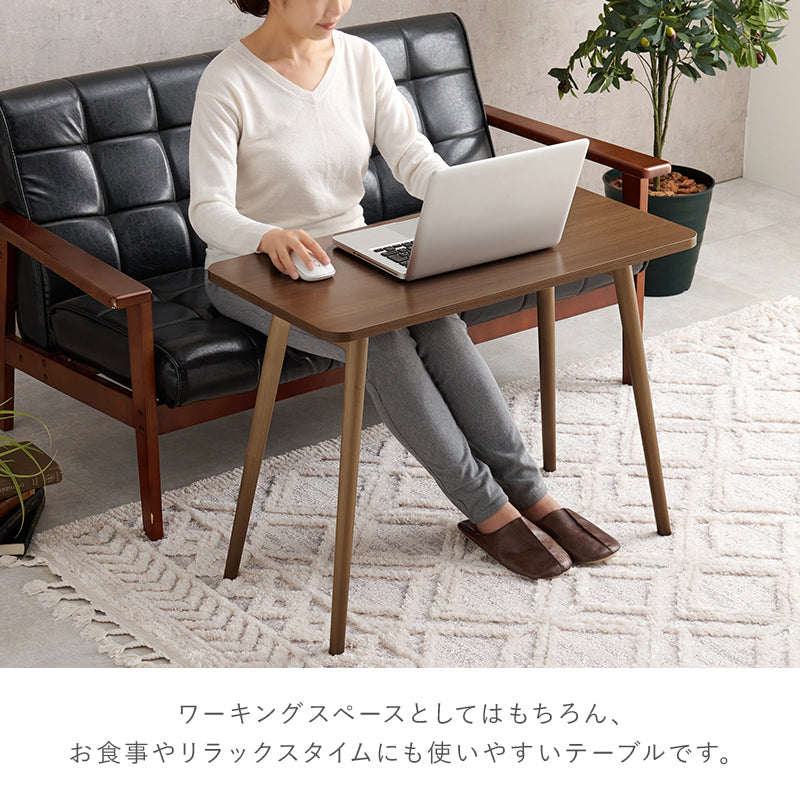 折れ脚テーブル デスクテーブル コンパクト パソコン作業 ソファ 読書 作業スペース 確保 移動 収納 便利