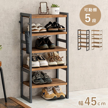 シューズラック 収納家具 玄関 押入れ収納 オープン サンダル ブーツ 組み換え シューズ ラック