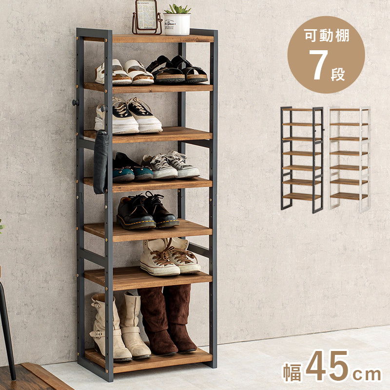 シューズラック 収納家具 玄関 押入れ収納 オープン サンダル ブーツ 組み換え シューズ ラック