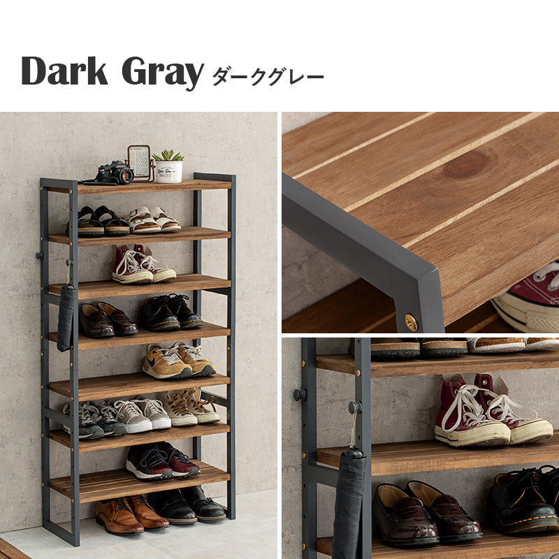シューズラック 収納家具 玄関 押入れ収納 オープン サンダル ブーツ 組み換え シューズ ラック