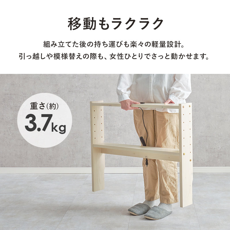 ヘッドボード ベッド シングル 隙間 枕元 収納 棚板 コンセント 便利 セミシングルサイズ対応 セミ 幅80cm