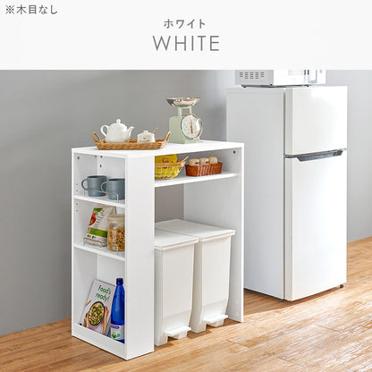ゴミ箱上ラック ラック キッチン収納 食器棚 レンジ台 オープン 収納 ごみ箱 スペース 活用 オープン収納