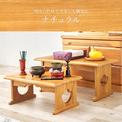 供物台2点セット テーブル サイドテーブル  コンパクト 収納 日常使い 日常 仏具 軽い 供え物 おしゃれ 北欧