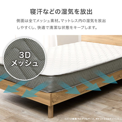 マットレス シングル ボンネル ベッド 身体全体 身体 全体 支え 安定感 ボンネルコイルマットレス 安定 寝心地