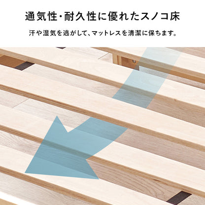 組立簡単 シングルベッド ベッド ネジなし ネジ 工具 組立 コンセント シングル セミダブル ダブル クイーン