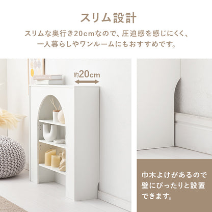 マントルピース 収納家具 キャビネット おしゃれ 可愛い 収納ラック 大人 コード穴 ライト スピーカー 使用