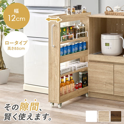 隙間収納ワゴン ワゴン キッチン収納 ワゴンラック 隙間 ラック オープンタイプ オープン タイプ 必要