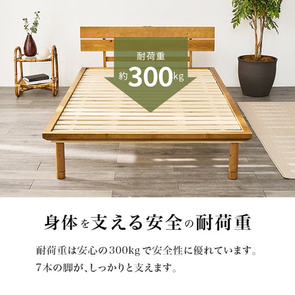畳セミダブルベッド 天然い草 畳マット すのこベッド 使用 ロングサイズ 敷布 3段階調節 床面 シングル
