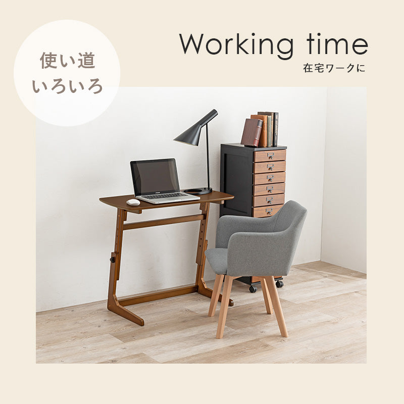 昇降テーブル デスクテーブル 4段階 作業テーブル 幅広い ソファ 便利 おしゃれ 北欧 シンプル モダン