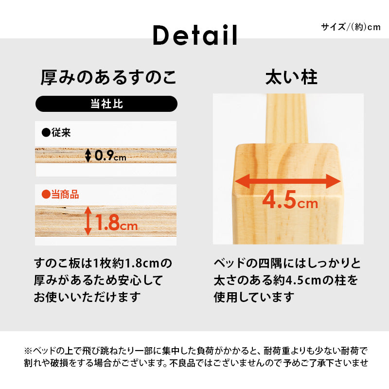 組立簡単 引出し付シングルベッド ネジなし 工具 模様替え 引っ越し 便利 容量収納 引出し2杯 体型