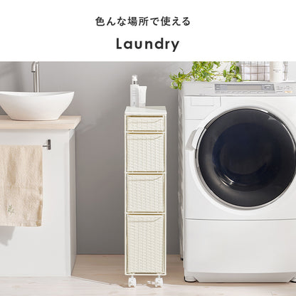 ランドリーチェスト チェスト ランドリー 収納家具 ランドリー スペースキッチン 隙間 樹脂素材 強い 樹脂