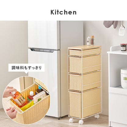 ランドリーチェスト チェスト ランドリー 収納家具 ランドリー スペースキッチン 隙間 樹脂素材 強い 樹脂