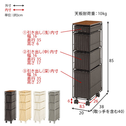 ランドリーチェスト チェスト ランドリー 収納家具 ランドリー スペースキッチン 隙間 樹脂素材 強い 樹脂