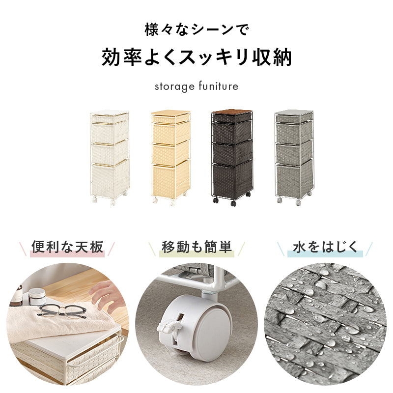 ランドリーチェスト チェスト ランドリー 収納家具 ランドリー スペースキッチン 隙間 樹脂素材 強い 樹脂