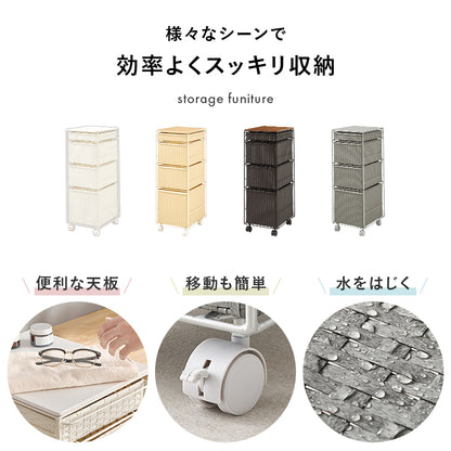 ランドリーチェスト チェスト ランドリー 収納家具 ランドリー スペースキッチン 隙間 樹脂素材 強い 樹脂
