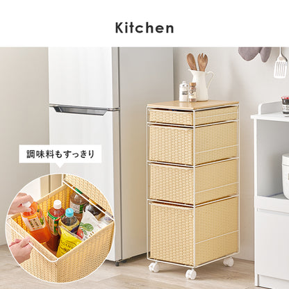 ランドリーチェスト チェスト ランドリー 収納家具 ランドリー スペースキッチン 隙間 樹脂素材 強い 樹脂