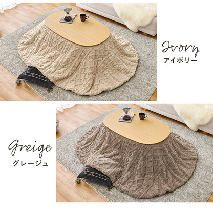 うす掛け布団 2点セット 100モクモク 楕円 丸型 おしゃれ ナチュラルデザイン あたたかみ 木目 美しい