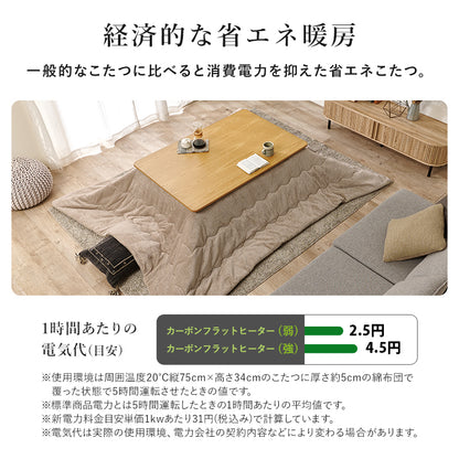 こたつ うす掛け布団 2点セット 120 長方形 存在感 存在 ディテール 薄型ヒーター 薄型 ヒーター 使用 コタツ