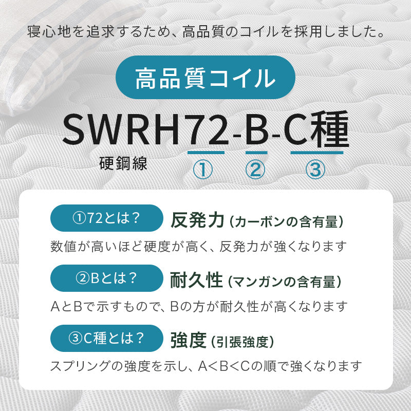 マットレス シングル 両面ポケット ベッド メッシュ 生地 全面 使用 寝返り たび 熱気 両面仕様 長い 表裏