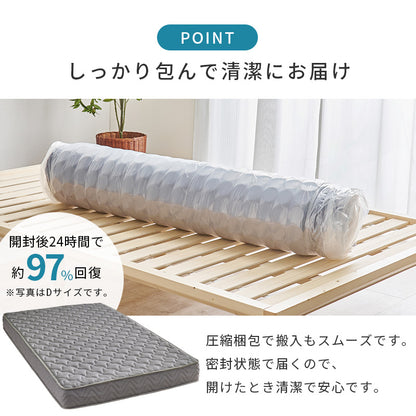 マットレス シングル 両面ポケット ベッド メッシュ 生地 全面 使用 寝返り たび 熱気 両面仕様 長い 表裏