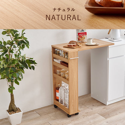 バタフライテーブル ラック キッチン収納 食器棚 レンジ台 キッチンカウンター シンク 天板 作業スペース