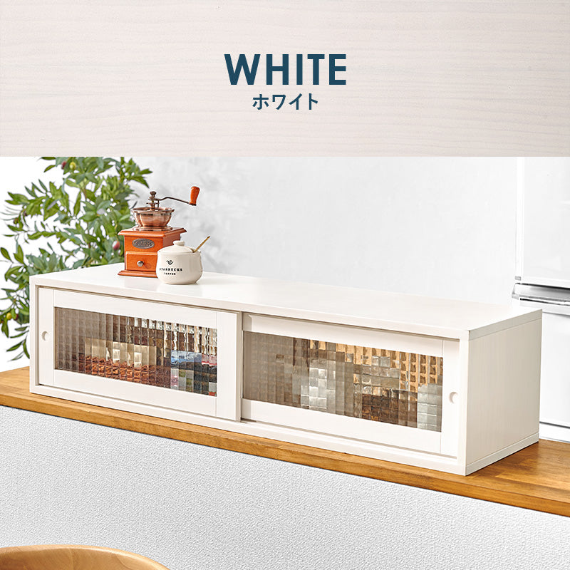 カウンター上収納 キッチン収納 食器棚 レンジ台 ラック 収納 カウンター 調味 コップ 前後両方 前後 両方