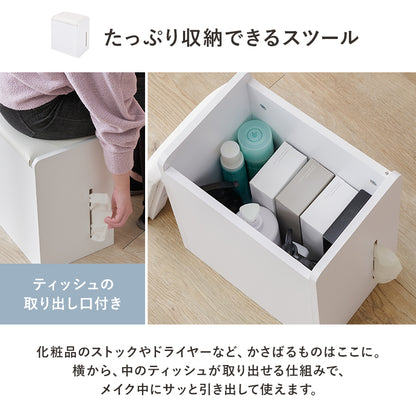 ドレッサー 天板 デスク セット LEDライト ライト メイク ストック 収納 スツール おしゃれ 北欧 コンパクト