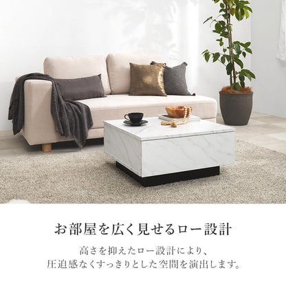 センターテーブル 広い ロータイプ 調テーブル 引出し2杯 生活感 リビング小物 収納 おしゃれ 北欧 シンプル
