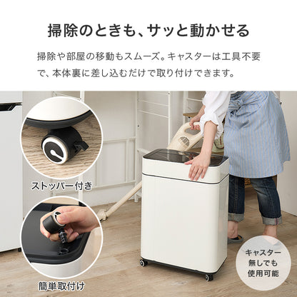 センサー付きゴミ箱 キッチン収納 ダストボックス ふた 反応 自動 料理 ゴミ捨て 便利 オゾン機能 除菌 におい