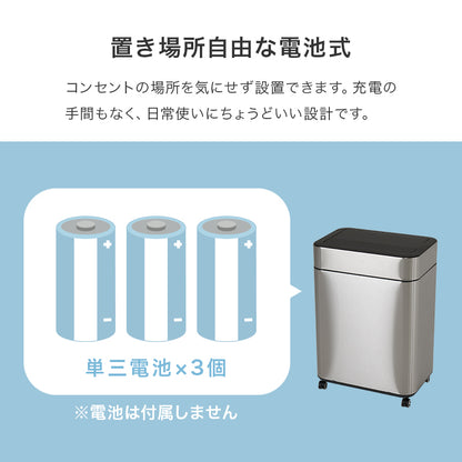 センサー付きゴミ箱 キッチン収納 ダストボックス ふた 反応 自動 料理 ゴミ捨て 便利 オゾン機能 除菌 におい