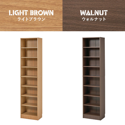 ブックシェルフ 本棚 収納家具 ラック 収納 前後2列 前後 棚板 容量収納 容量 マンガ おしゃれ 北欧 シンプル