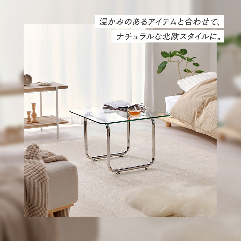 ガラステーブル 組立式 シンプル リビング ダイニング センター ロー 木製 北欧 おしゃれ モダン 一人暮らし 新生活 コンパクト 折りたたみ カフェ風 ナチュラル ホワイト ブラウン 幅広 省スペース 人気 おすすめ インテリア 一人用 大型 贈り物 送料無料
